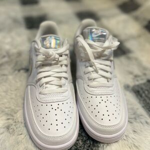 Nike Women's White Leather Sneakers